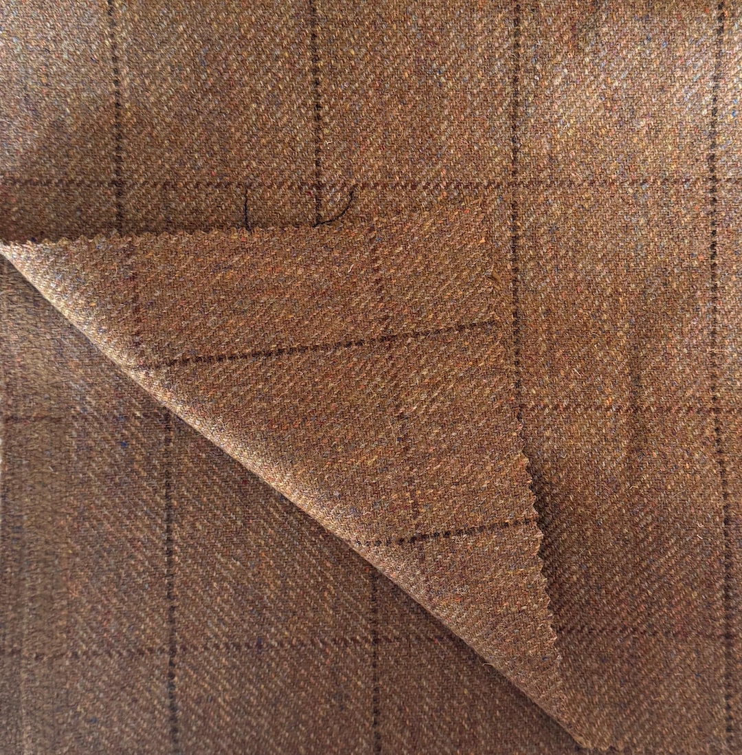 Tweed : Pure Wool - Traditionally Woven - Scottish. Suitable for ...