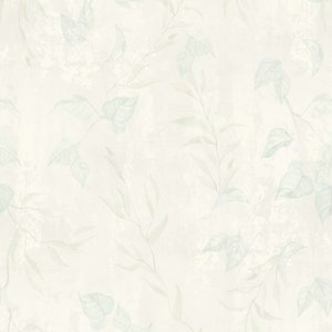 Neutral Ivy Vintage Style Wallpaper - &#39;Fresco&#39; by Eades & Francis - Country Cottage Wallpaper - Vintage Wallpaper - Neutral Wallpaper