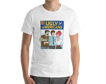 Ugly Americans Comic Book T-Shirt