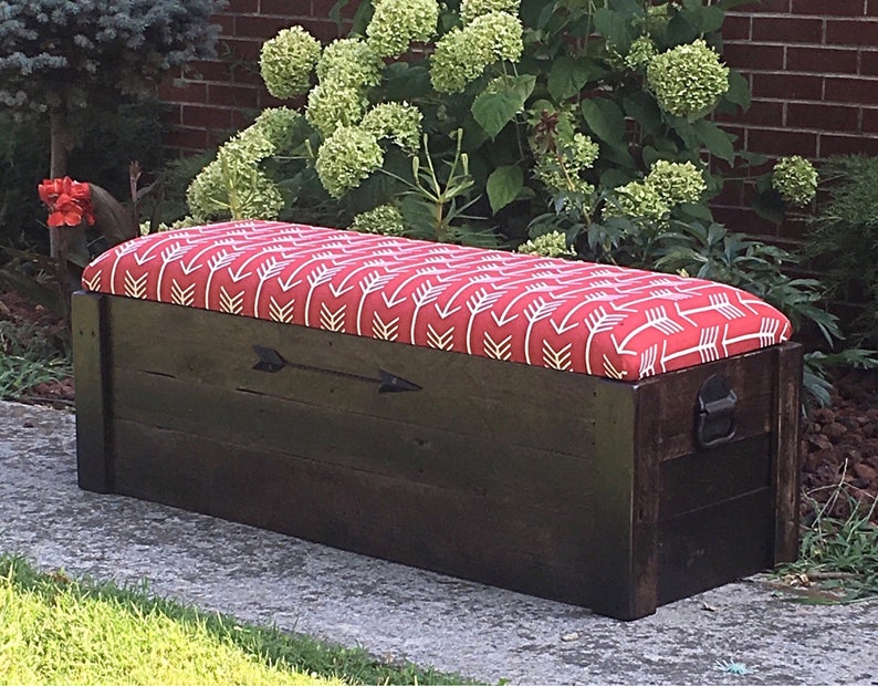 Hope chest Entryway bench Toy box Storage bench Storage Etsy
