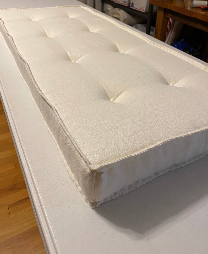 Farmhouse Cushions Custom Bench Cushions Window Seat Etsy