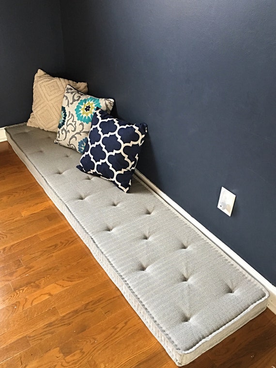 Farmhouse Cushions Custom Bench Cushions Window Seat Etsy