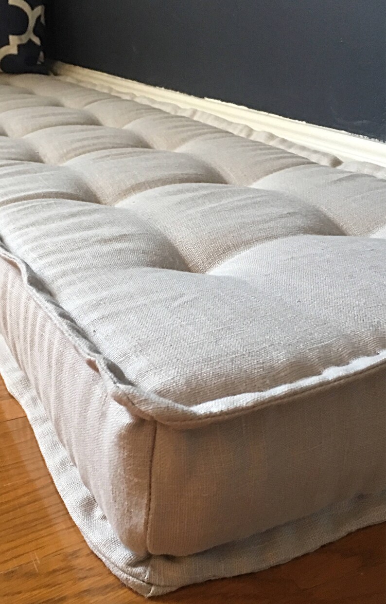 Farmhouse Cushions Custom Bench Cushions Window Seat Etsy