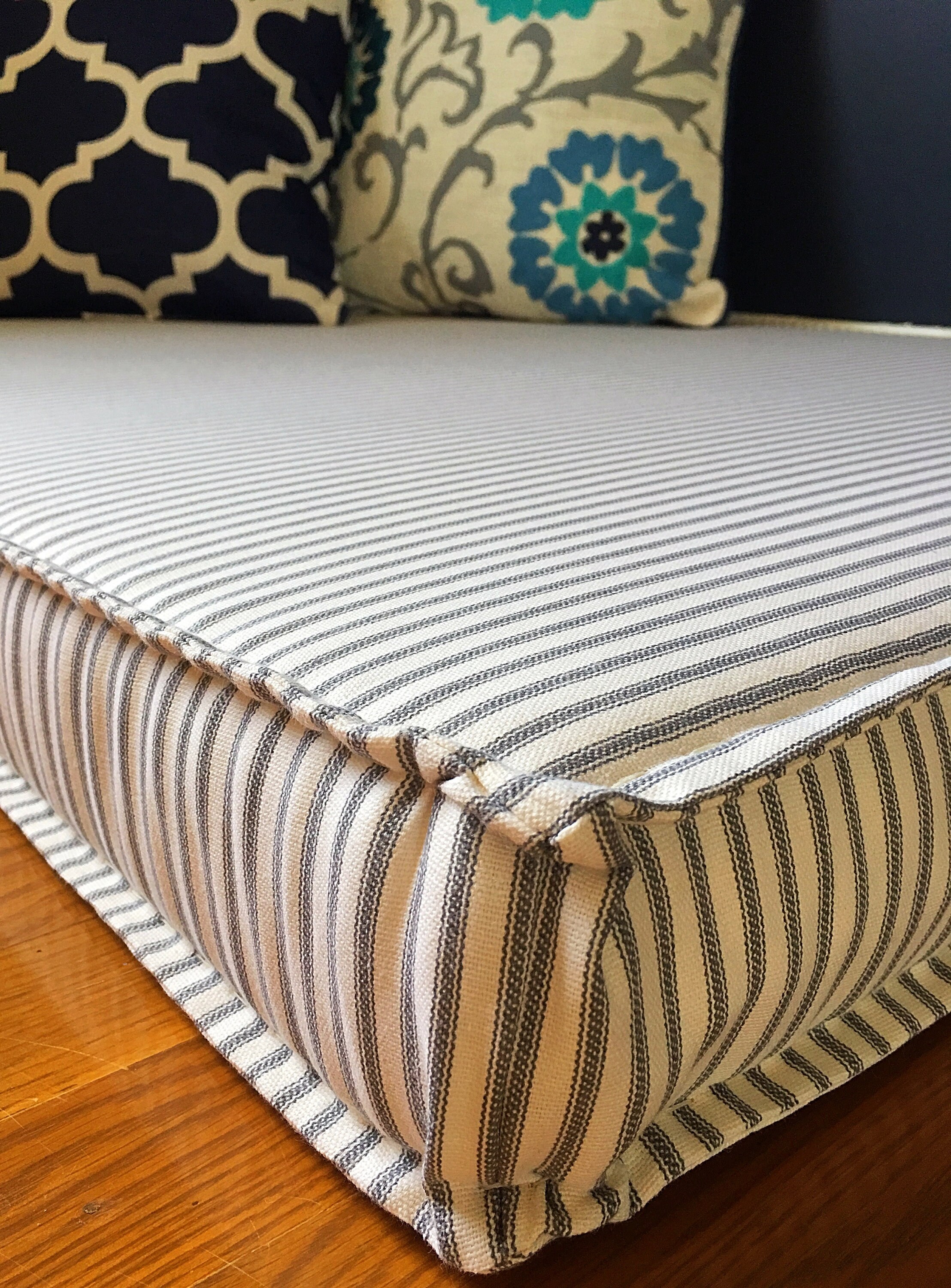 extra large bench cushions