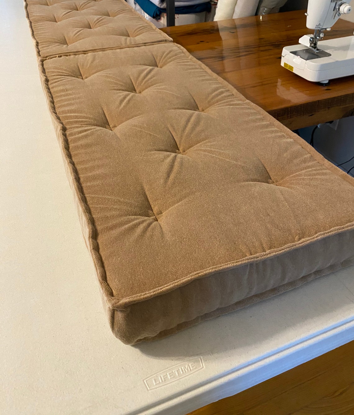 Velvet Bench Cushions Custom Bench Cushions Window Seat Etsy