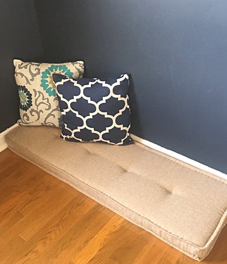 Farmhouse Cushions Custom Bench Cushions Window Seat Etsy