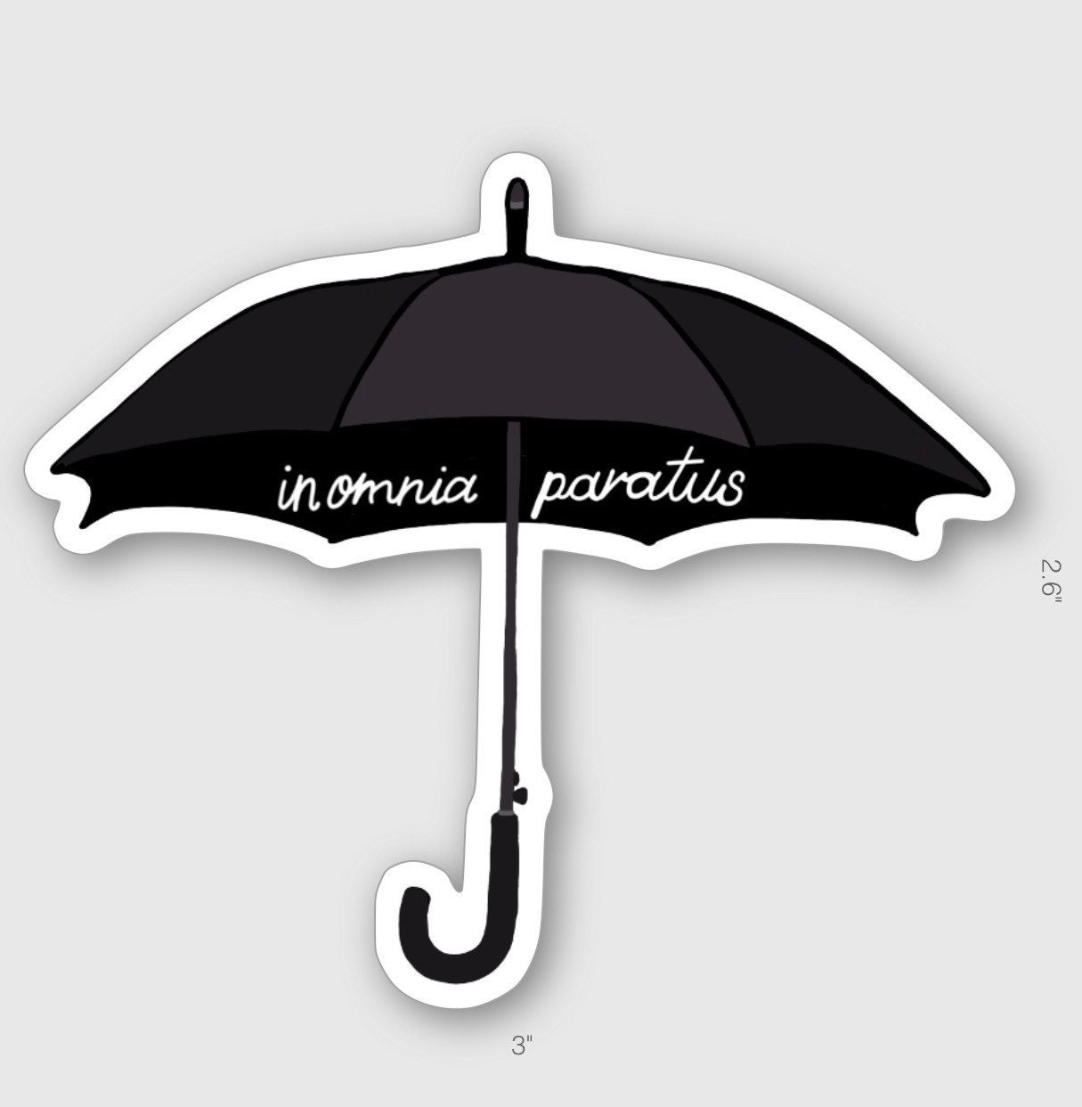 In Omnia Paratus Life And Death Brigade Decal Etsy