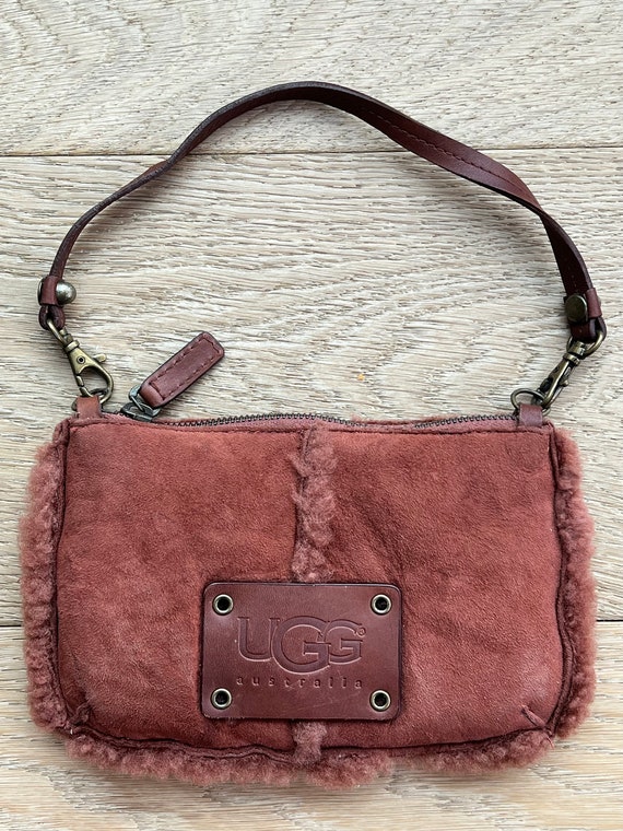 Ugg small purse (redish brown)