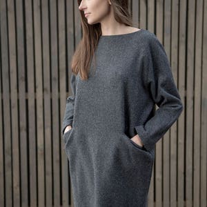 Woolen Dress Motumo 17FW5