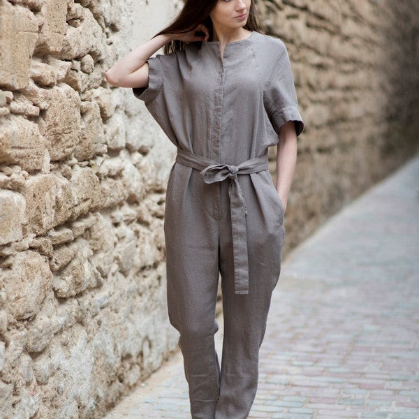 Linen Jumpsuit Motumo – 16K3