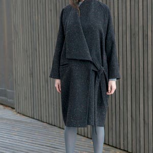 Un manteau en laine Motumo 17FW10 image 2