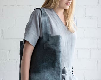 Linen Shoulder Bag Motumo – 17B4