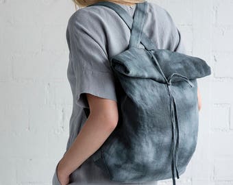 Linen Backpack Motumo – 17B3