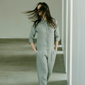 Linen Jumpsuit Motumo 15K4
