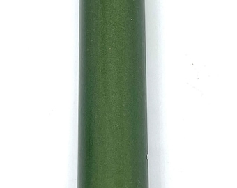 Bespoke JUNGLE GREEN   Round Pen Rods Blanks - Cast with High Pressure and Heated Chamber -  .75 x 8.25 (1 Blank)