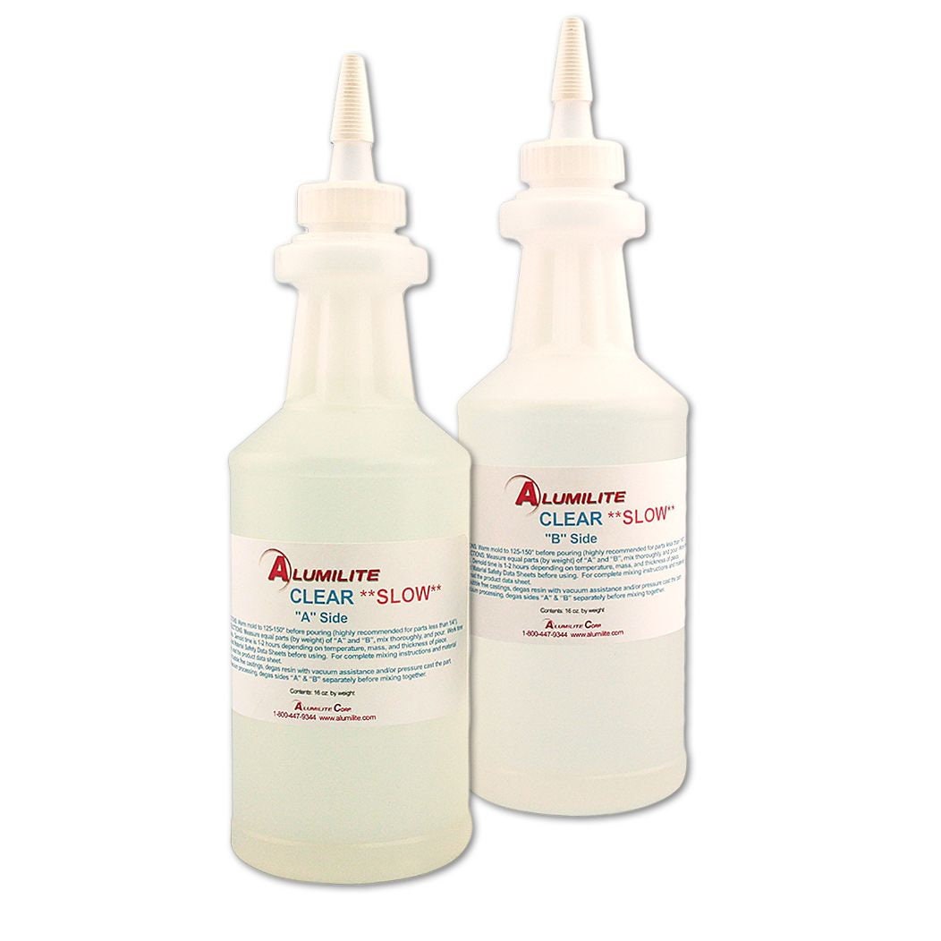 Clear, Clear Slow, and White: Alumilite Clear Slow 80# Kit
