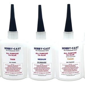 Hobby Cast &quot;Super Glue&quot; Cyanoacrylate CA Glue Activator Debonder