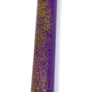 Bespoke LSU MAGIC PURPLE  Round Pen Rods Blanks - Cast with High Pressure and Heated Chamber -  .75 x 8.25 (1 Blank)