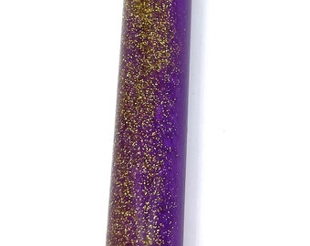 Bespoke LSU MAGIC PURPLE  Round Pen Rods Blanks - Cast with High Pressure and Heated Chamber -  .75 x 8.25 (1 Blank)