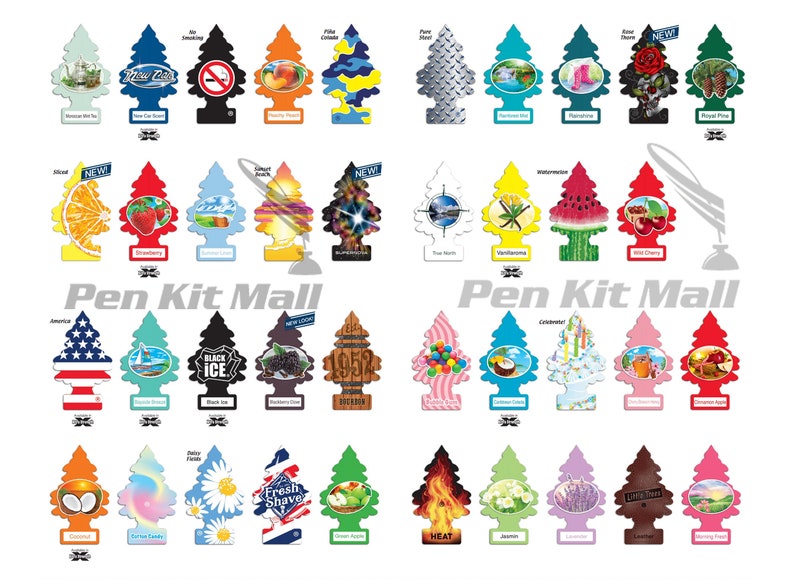 Little Tree Air Fresheners for Crafts Etsy