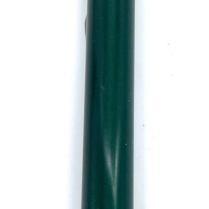 Bespoke DEEP GREEN  Round Pen Rods Blanks - Cast with High Pressure and Heated Chamber -  .75 x 8.25 (1 Blank)