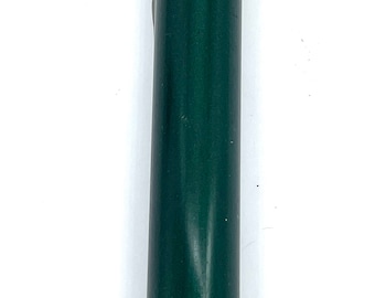 Bespoke DEEP GREEN  Round Pen Rods Blanks - Cast with High Pressure and Heated Chamber -  .75 x 8.25 (1 Blank)