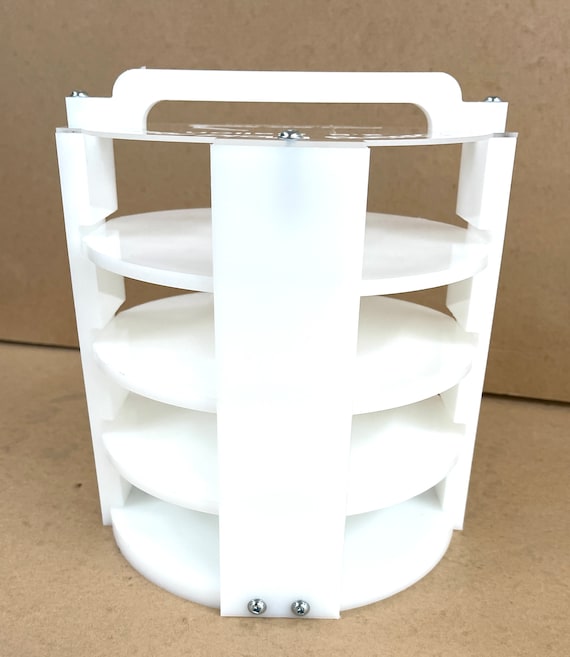 HDPE Mold Rack for 2.5 Gallon Pressure Pots for Resin Casting Fits Silicone  Tube-in Molds Block Molds Bottle Stopper Molds and Others 