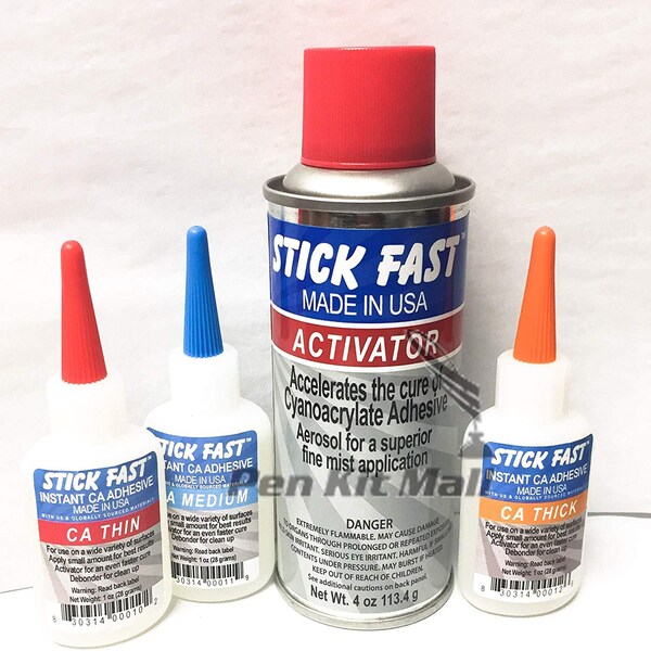 Stick Fast Medium CA Glue – 16 Oz – TMI Products