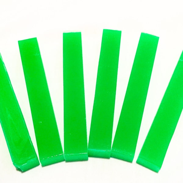 Glow in the Dark Pen Blank Neon Green for Bolt Action Sierra slimline pen turning