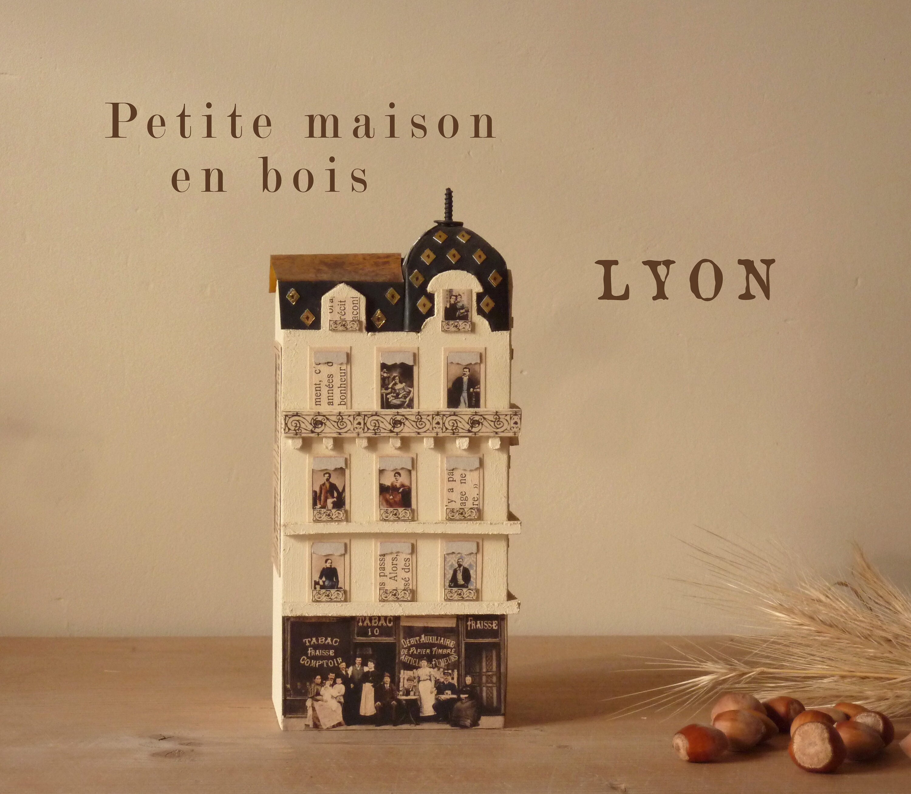Little house tiny house in wood Lyon France