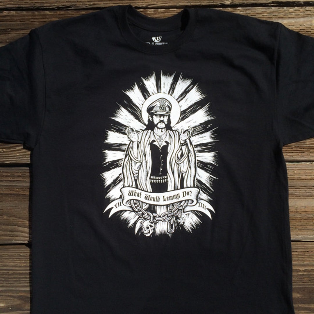 What Would Lemmy Do Men's T-shirt by Seven 13 Productions Motorhead Ace of  Spades Iron Horse Kilmister War Pig