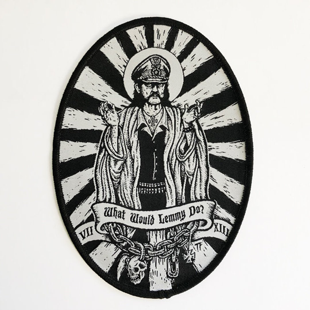 LEMMY様 フォロー割 専用出品 What Would Lemmy Do Woven Patch by Seven 13 Productions Motorhead