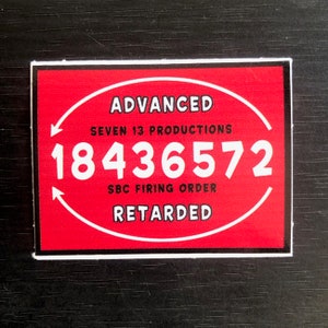 Small Block Chevy Firing Order Tool Box Sticker