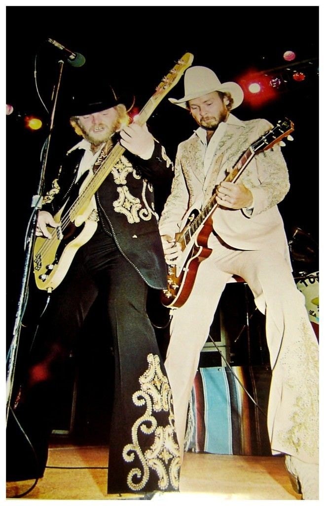 Vintage 1970s ZZ TOP in CONCERT Blues Boogie Classic Rock Poster