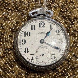 Orvin Pocket Watch Collectibles image 1
