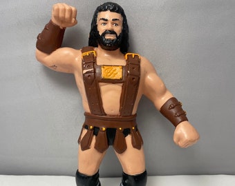 Hercules Hernandez WWF Titan Sports Wrestling Superstars, 1987 Vintage LJN Action Figure