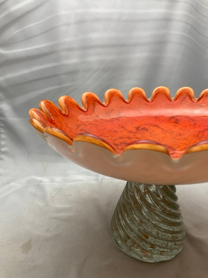 Large Glass Bowl Etsy