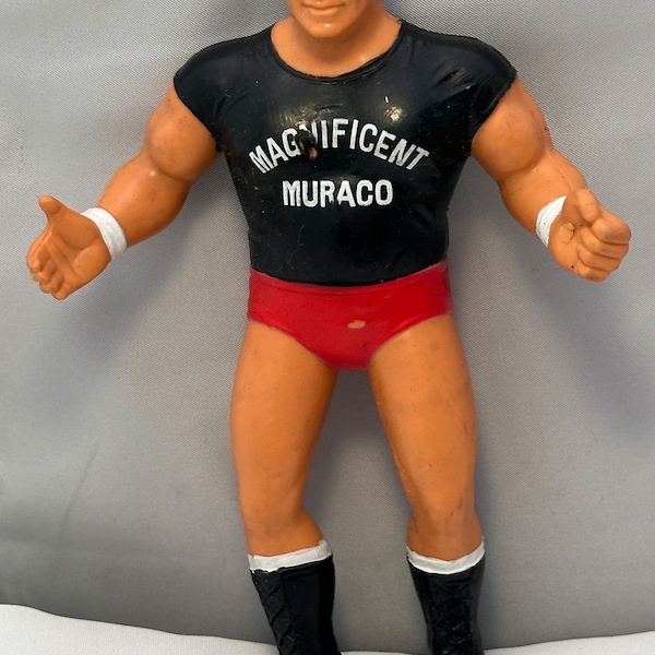 Magnificent Don Muraco WWF LJN Vintage 1986 - Vintage Titan Sports 80's Original - Action Figures - Collectible Wrestling Toys
