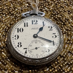 Orvin Pocket Watch Collectibles image 3