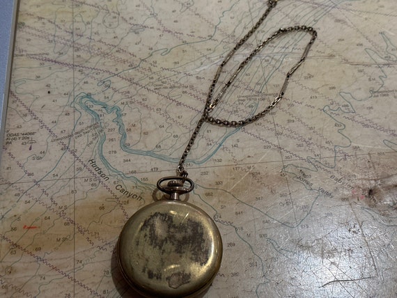 Vintage American Waltham Pocket Watch w/ Chain | … - image 10