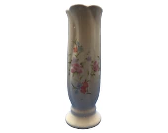 Vintage Porcelain Floral Vase | Home Decor
