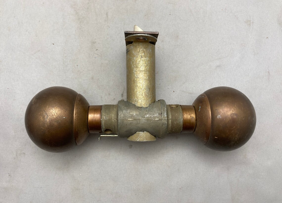 Vintage SARGENT 6 Line Bored Cylindrical Lock / Door Knob Etsy