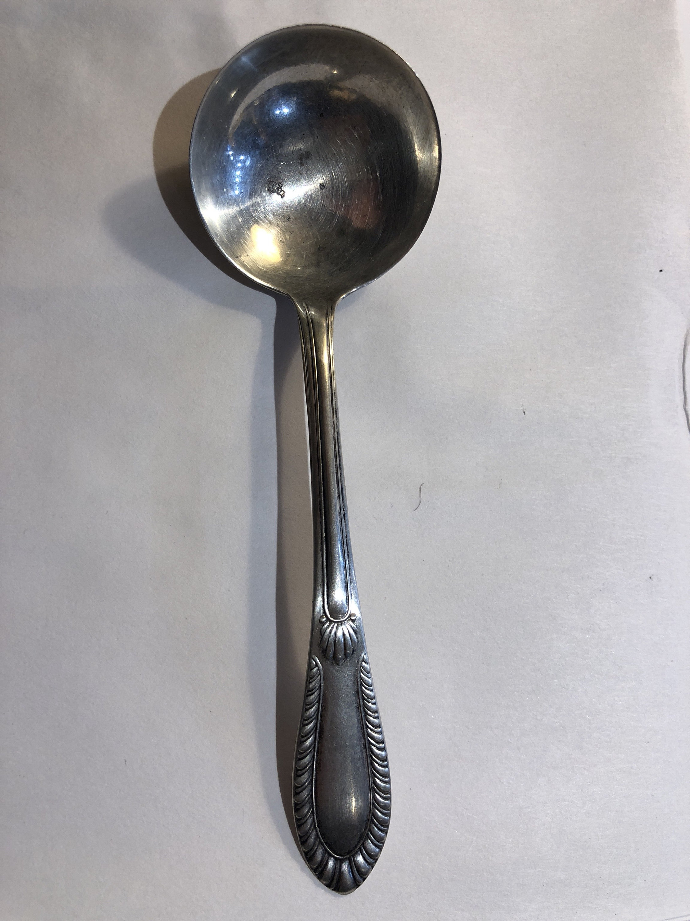 Antique Sterling Silver Bouillon Spoon by Empire Etsy
