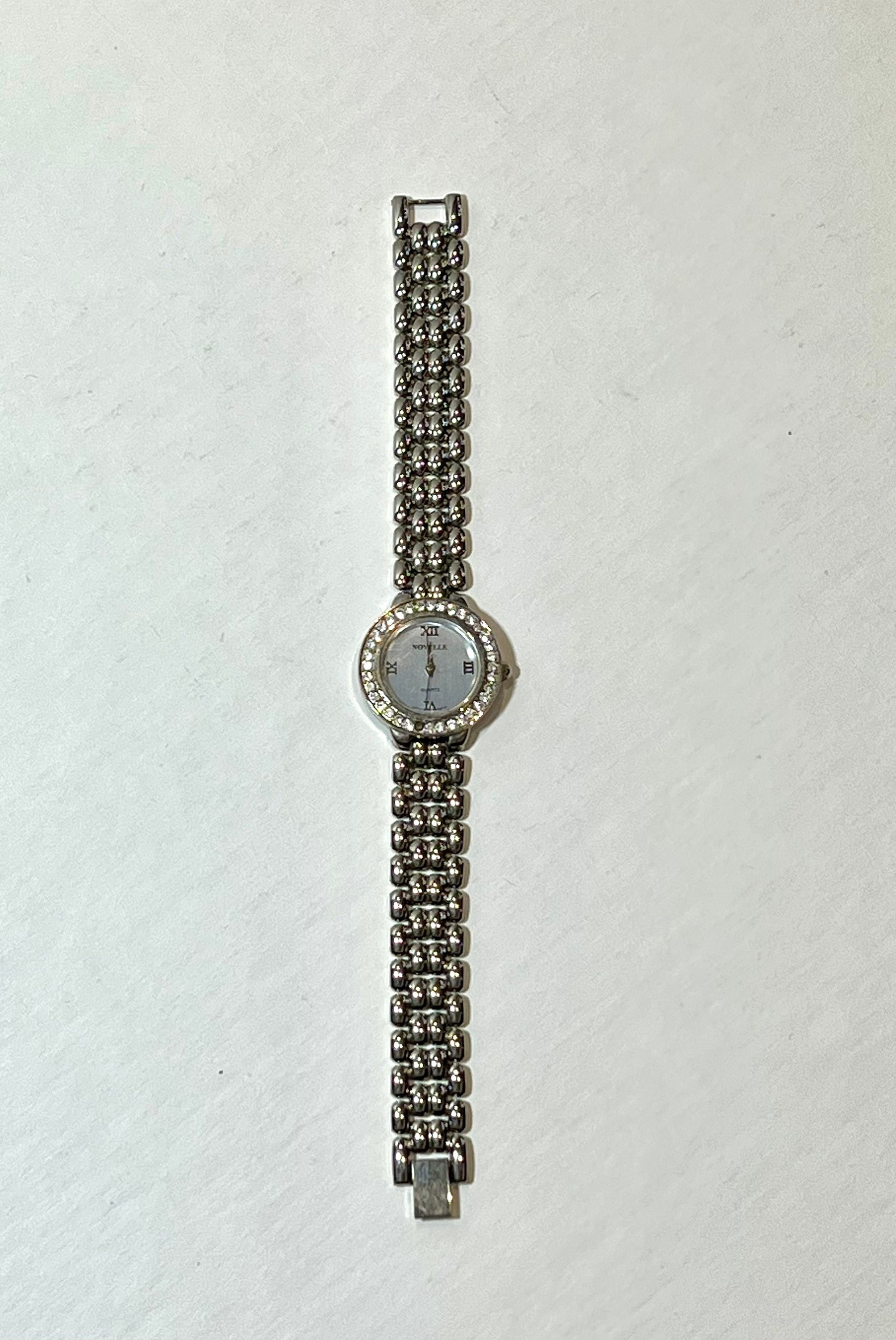 Vintage Novelle Quartz Stainless Steel Watch Etsy