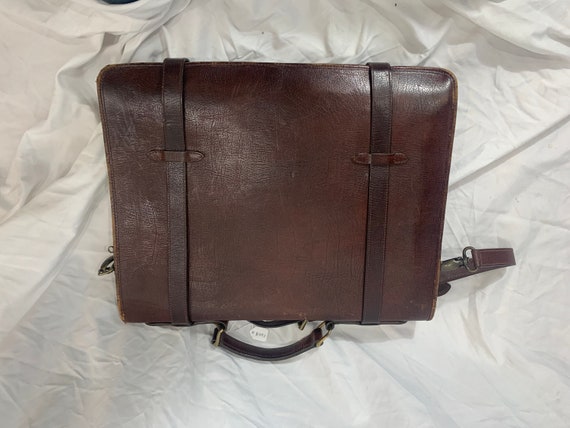 Vintage Roger Saul Mulberry Leather Messenger Bag - image 3