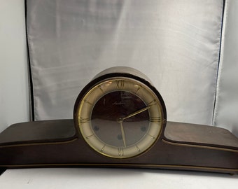 Vintage Mauthe Mantel Clock from the 1920's, Collectible Timepiece, Antique Clock, Classic Style