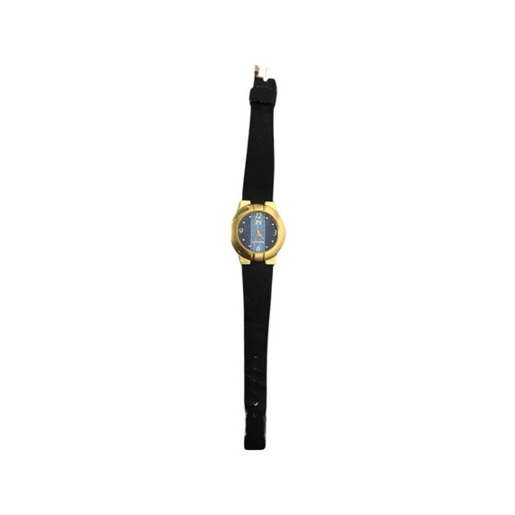 Vintage TFX by Bulova Leather Wrist Watch | Jewel… - image 1