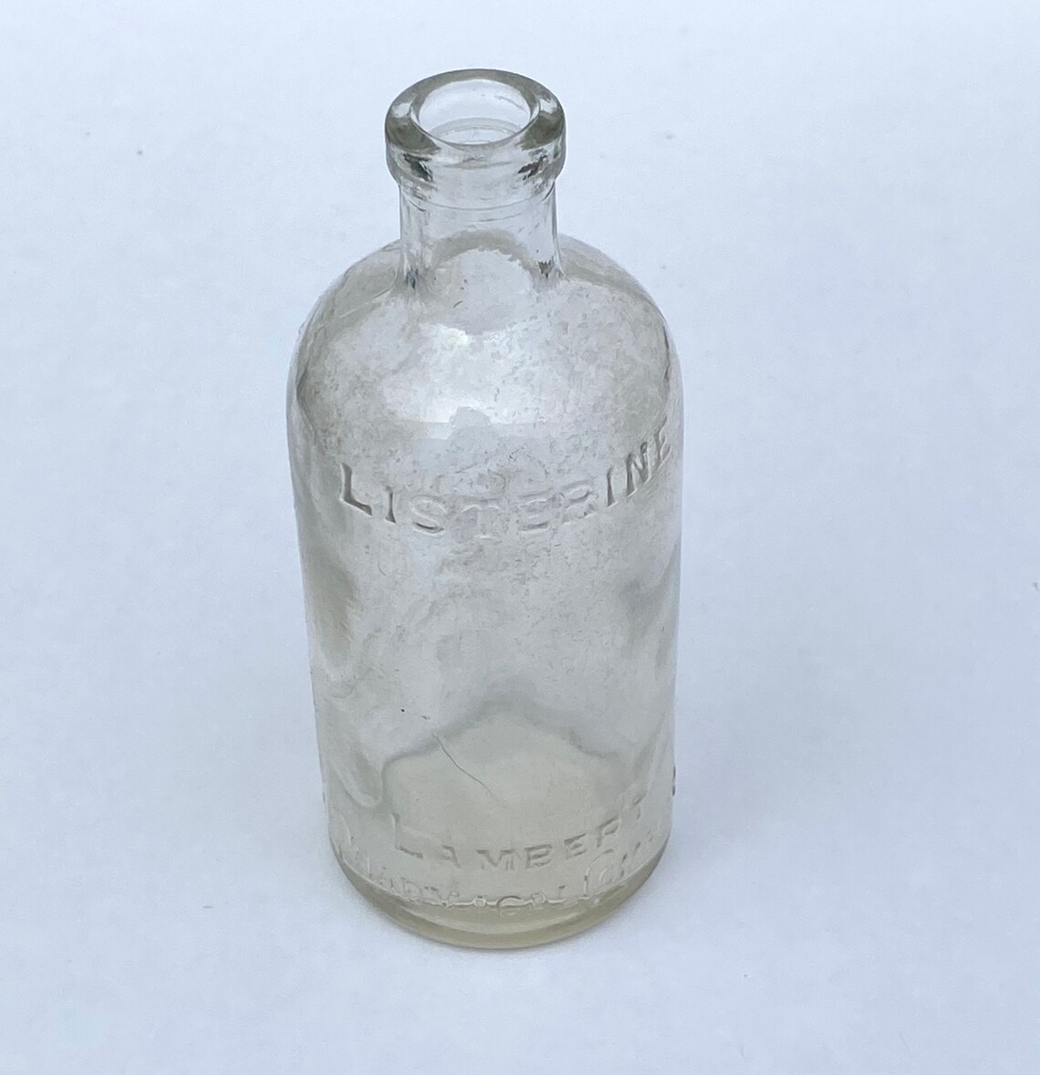 Vintage Listerine Glass Bottle Lambert Pharmacal Co. Home & Etsy