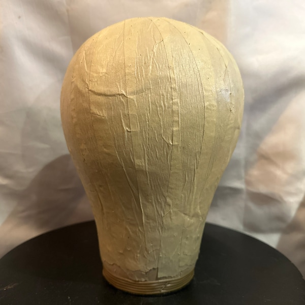 SNL Props Canvas Head Form | Millinery Mannequin Head