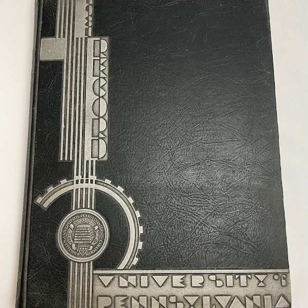 University of Pennsylvania 1931 Yearbook, Class of 1931, 1930's Yearbook, Antique College Yearbook, Penn State University